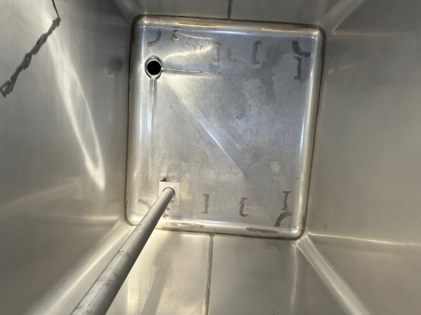 Used stainless steel tote tank